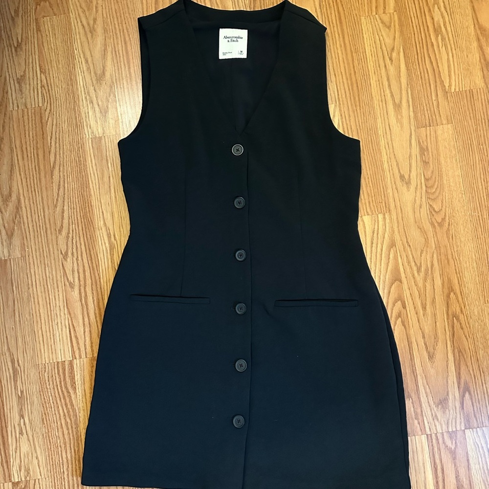 Abercrombie & Fitch Black Mini Dress